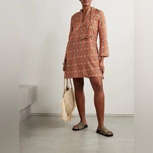 Emporio Sirenuese Net Sustain Sarah Printed Cotton-Voile Kaftan - Multi Size 42